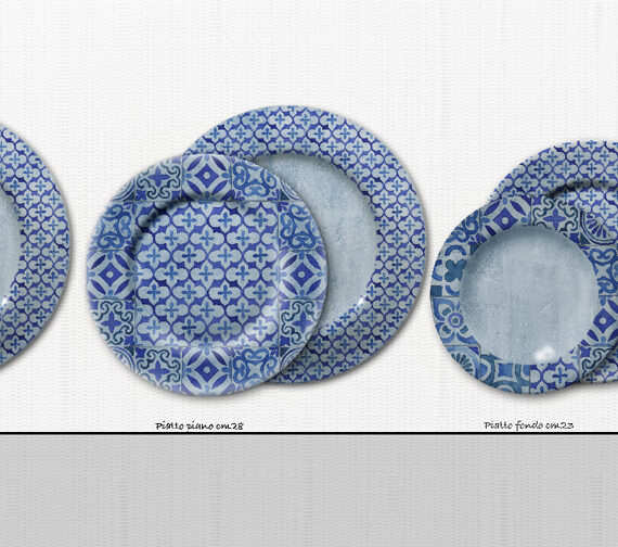 Decorated plates